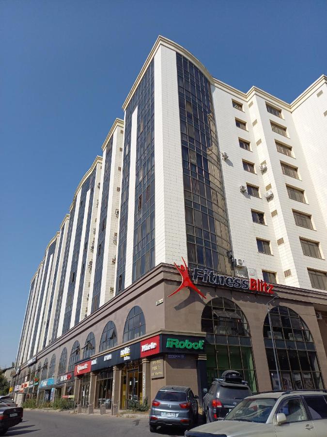 "Атакент" Панорамный Вид Квартира Almaty Bagian luar foto